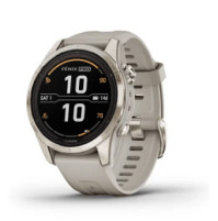 fēnix 7S Pro – Sapphire Solar Edition Soft Gold with Light Sand Band- 010-02776-15 - Garmin